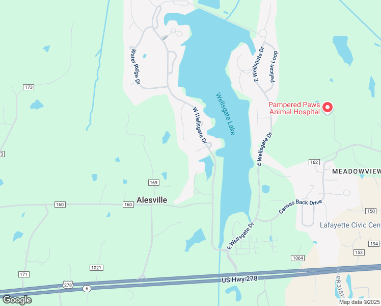 map of restaurants, bars, coffee shops, grocery stores, and more near 3099 Villa Cove in Oxford