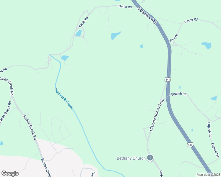 map of restaurants, bars, coffee shops, grocery stores, and more near 2644 U.S. 441 in Homer