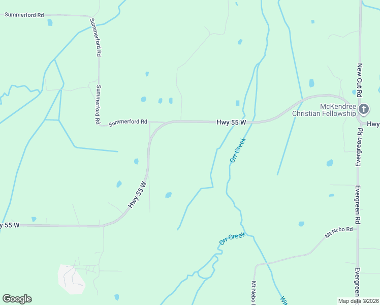 map of restaurants, bars, coffee shops, grocery stores, and more near 3282 County Road 55 in Danville