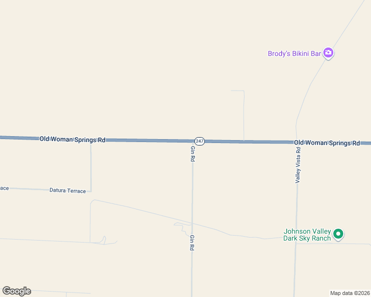 map of restaurants, bars, coffee shops, grocery stores, and more near 6444 Gin Road in Landers