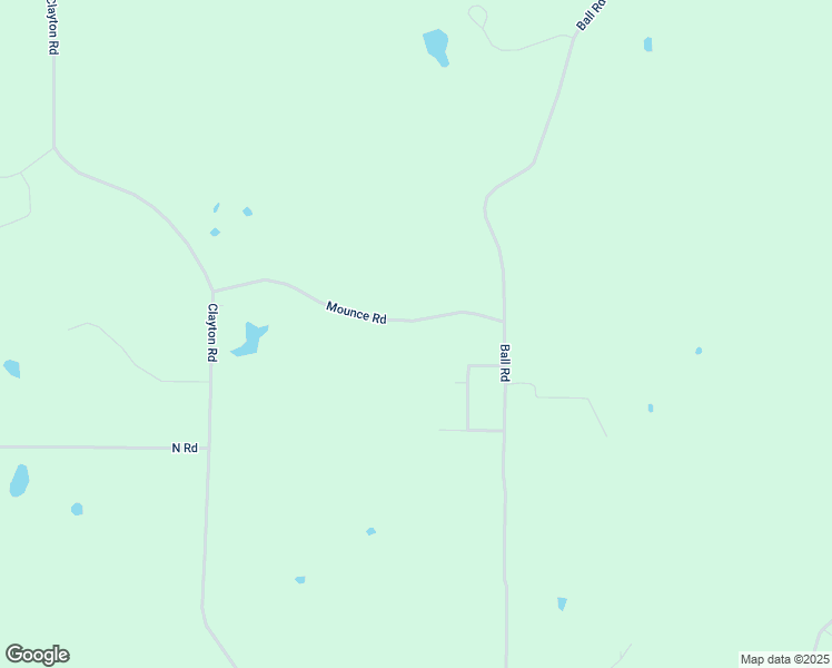map of restaurants, bars, coffee shops, grocery stores, and more near 470 Mounce Road in Ecru