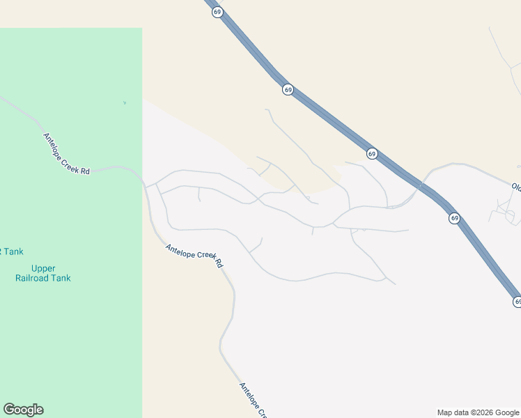 map of restaurants, bars, coffee shops, grocery stores, and more near 15420 East Upper Ridge Lane in Mayer