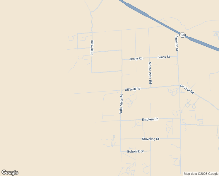 map of restaurants, bars, coffee shops, grocery stores, and more near 4426 Oil Well Road in Phelan