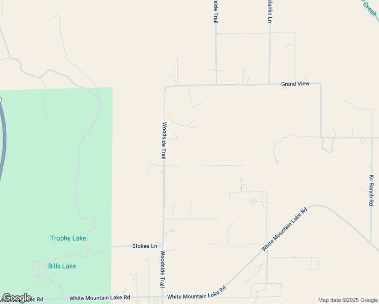 map of restaurants, bars, coffee shops, grocery stores, and more near 2127 Woodside Trail in Show Low