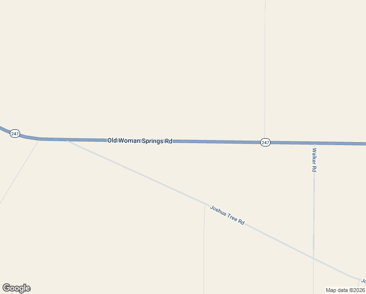 map of restaurants, bars, coffee shops, grocery stores, and more near Old Woman Springs Road in Landers