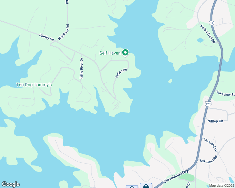 map of restaurants, bars, coffee shops, grocery stores, and more near 5245 Indian Circle in Gainesville
