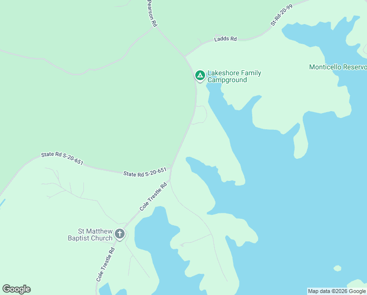 map of restaurants, bars, coffee shops, grocery stores, and more near 3539 Pearson Road in Blair