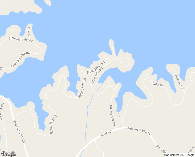 map of restaurants, bars, coffee shops, grocery stores, and more near 2335 Rolling Hills Road in Ridgeway