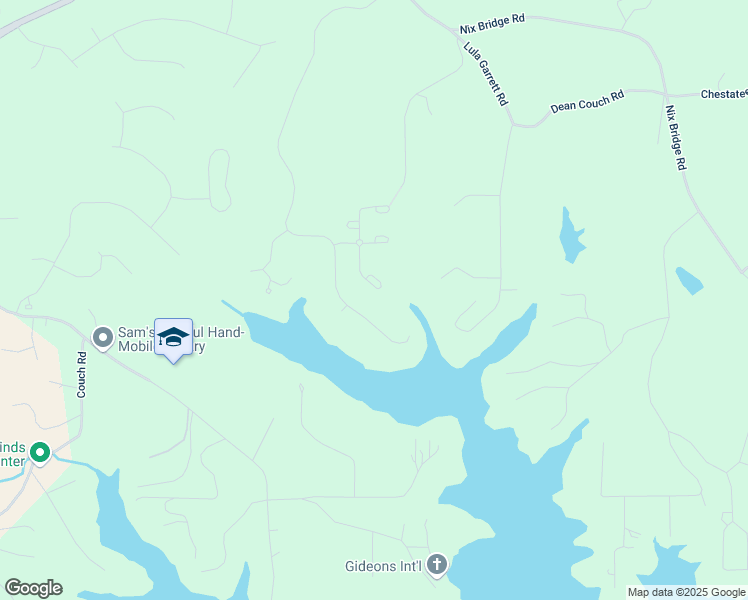 map of restaurants, bars, coffee shops, grocery stores, and more near 68 Lakeland Drive in Dawsonville