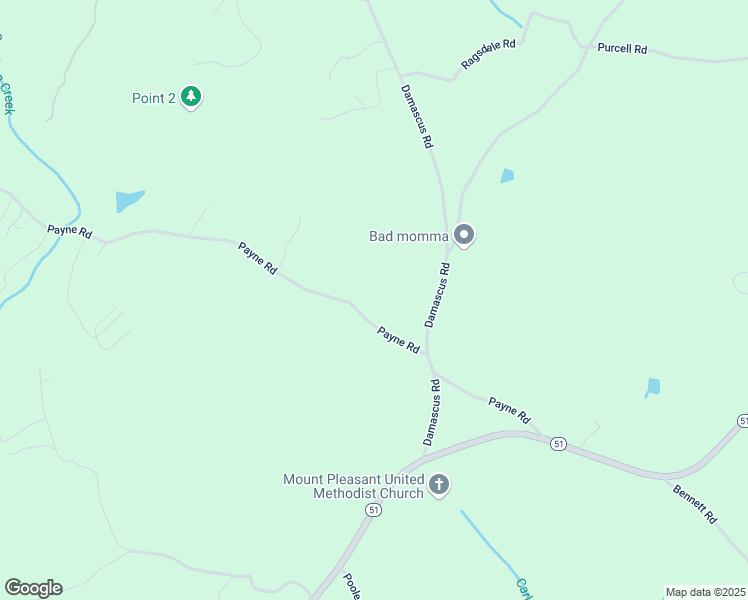 map of restaurants, bars, coffee shops, grocery stores, and more near 1183 Payne Road in Homer