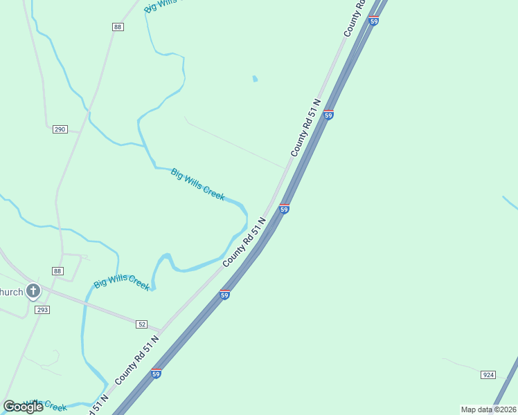 map of restaurants, bars, coffee shops, grocery stores, and more near 5220 County Road 51 North in Fort Payne