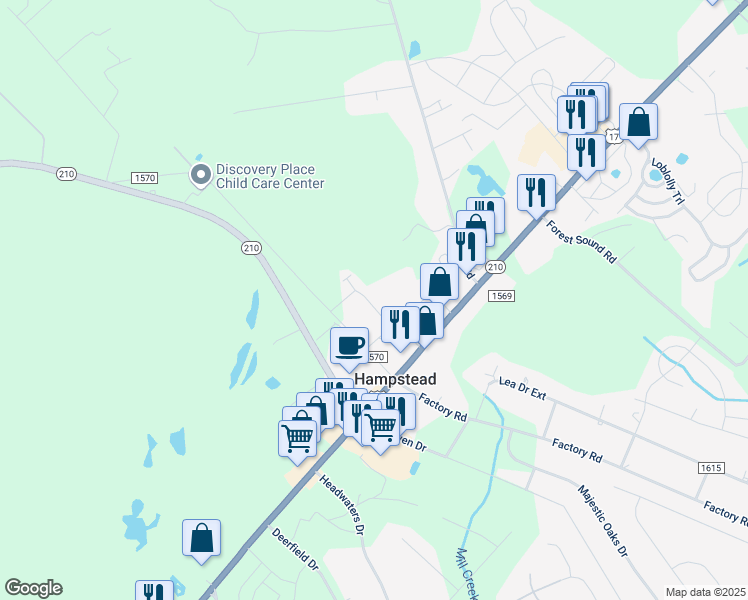 map of restaurants, bars, coffee shops, grocery stores, and more near 80 Aspen Road in Hampstead