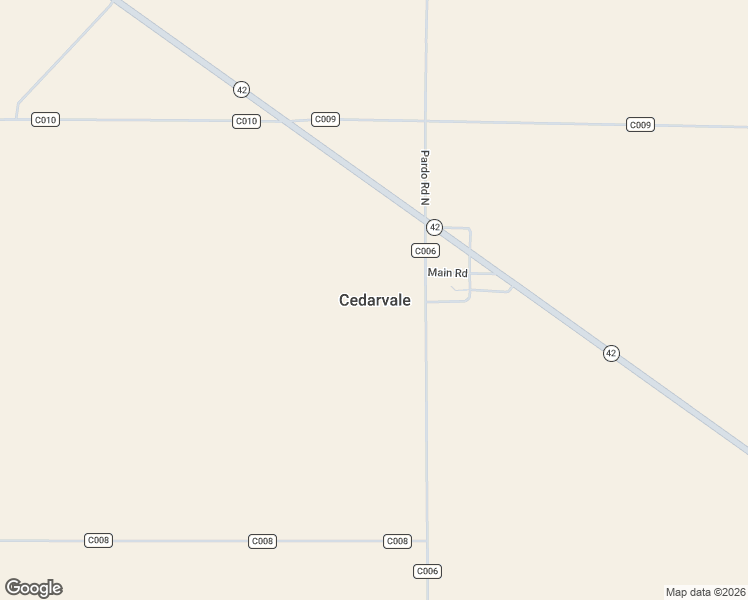 map of restaurants, bars, coffee shops, grocery stores, and more near New Mexico 42 in Willard