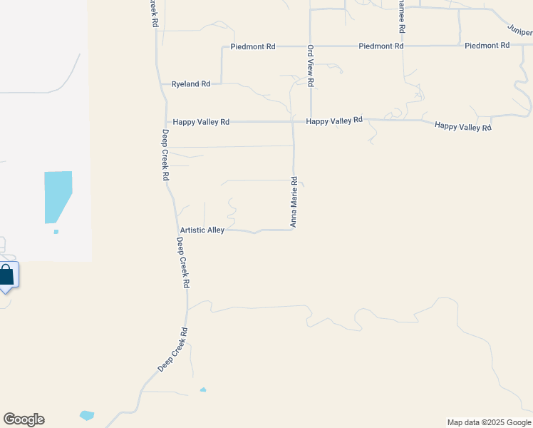 map of restaurants, bars, coffee shops, grocery stores, and more near 19765 Rox Road in Apple Valley