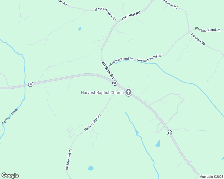 map of restaurants, bars, coffee shops, grocery stores, and more near 3465-3493 Highway 51 in Gillsville