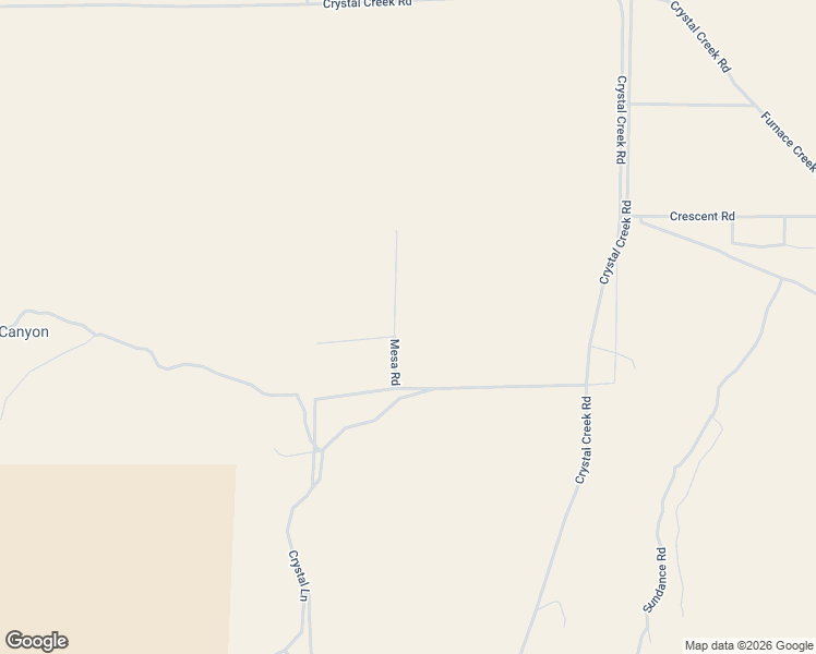 map of restaurants, bars, coffee shops, grocery stores, and more near Mesa Road in Lucerne Valley