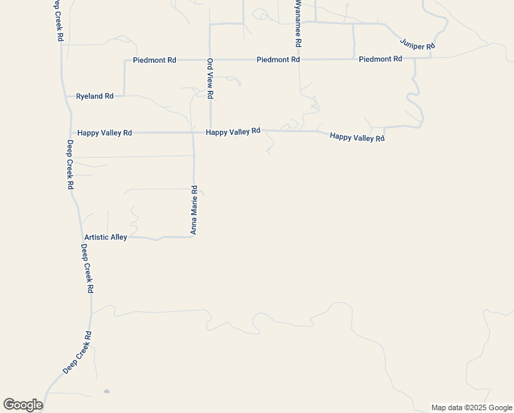 map of restaurants, bars, coffee shops, grocery stores, and more near Rox Road in San Bernardino County