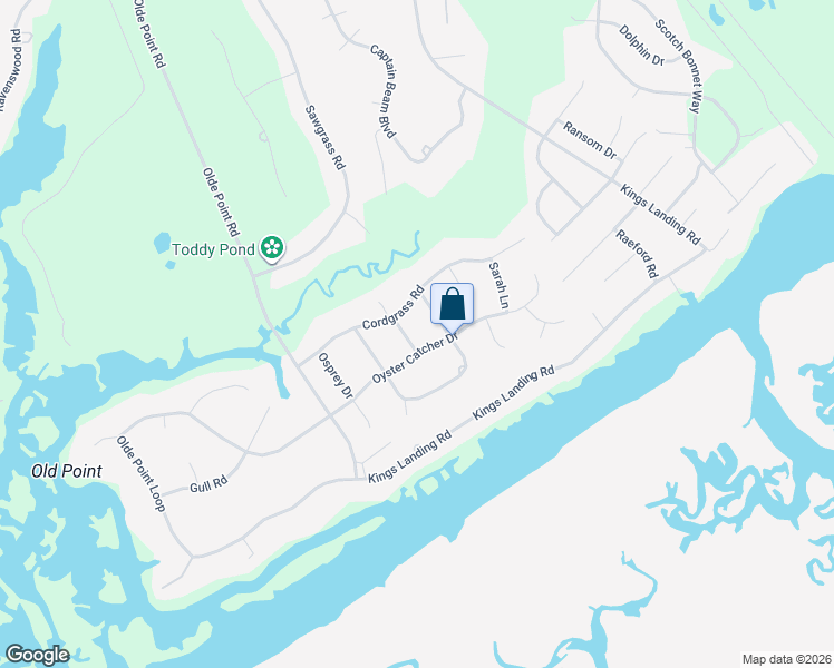 map of restaurants, bars, coffee shops, grocery stores, and more near 300-9022 Shearwater Drive Northeast in Hampstead