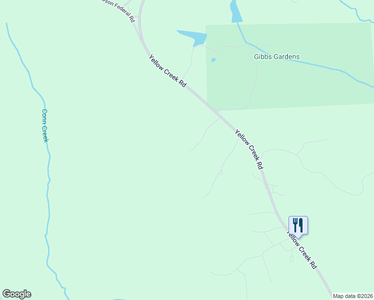 map of restaurants, bars, coffee shops, grocery stores, and more near 160 Sperin Cabinet Shop Road in Ball Ground