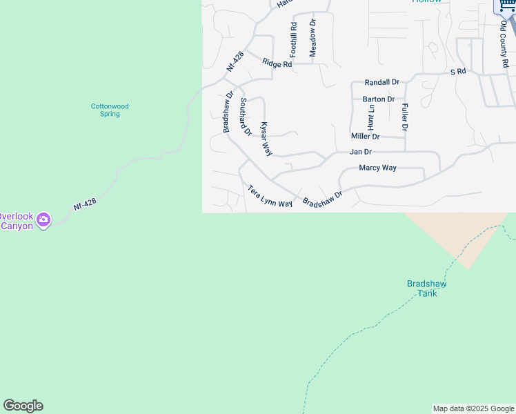 map of restaurants, bars, coffee shops, grocery stores, and more near 47 Tera Lynn Way in Pine