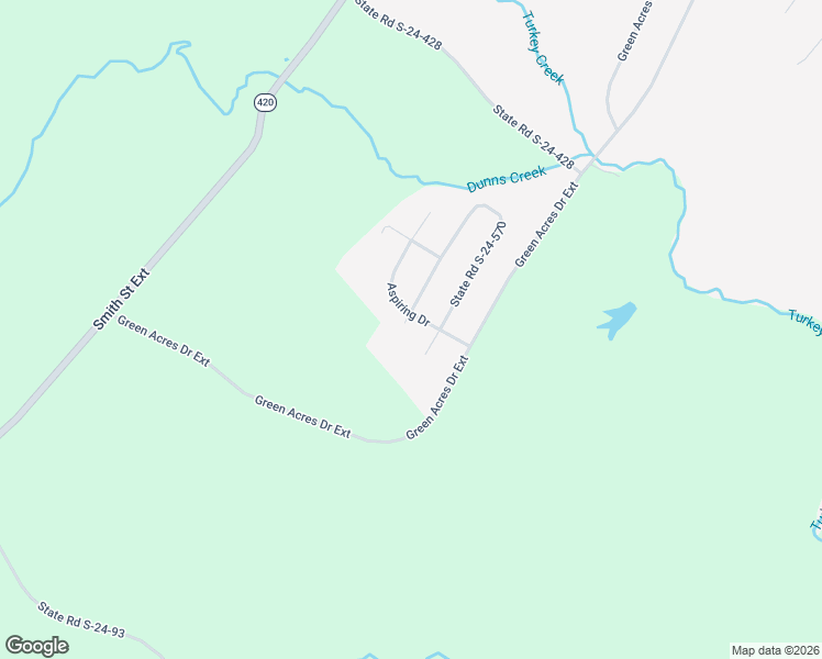 map of restaurants, bars, coffee shops, grocery stores, and more near 85 Audubon Road in Ware Shoals