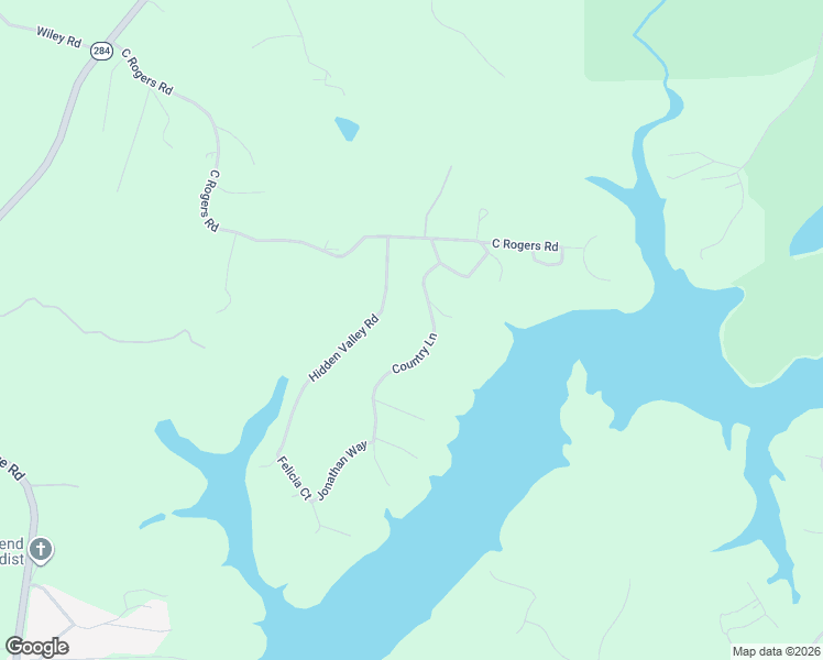 map of restaurants, bars, coffee shops, grocery stores, and more near 3342 Country Lane in Gainesville