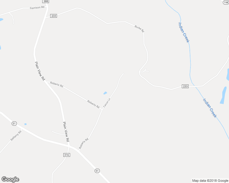 map of restaurants, bars, coffee shops, grocery stores, and more near Falcon Lane in Carnesville