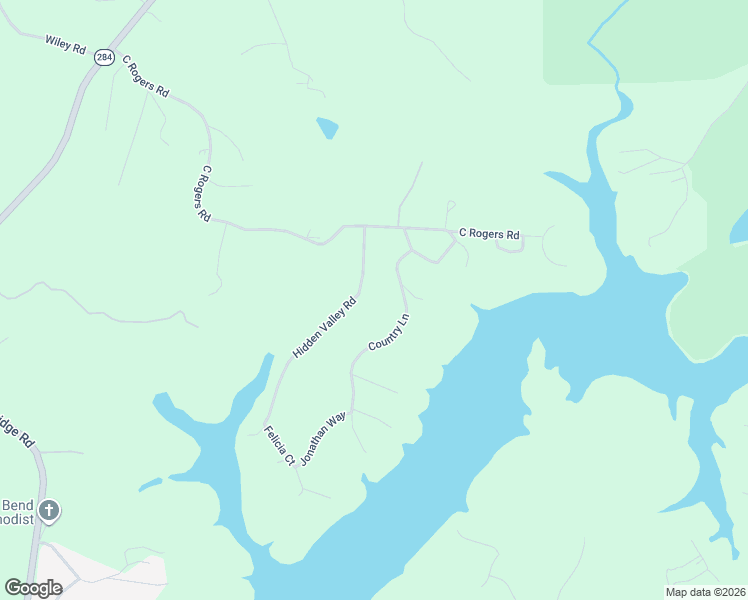 map of restaurants, bars, coffee shops, grocery stores, and more near 3342 Country Lane in Gainesville