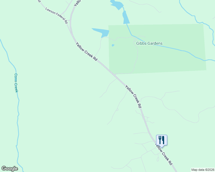 map of restaurants, bars, coffee shops, grocery stores, and more near 160 Sperin Cabinet Shop Road in Ball Ground