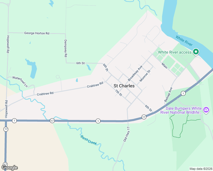 map of restaurants, bars, coffee shops, grocery stores, and more near 510 7th Street in St. Charles