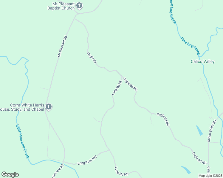 map of restaurants, bars, coffee shops, grocery stores, and more near 303 Long Road in Rydal