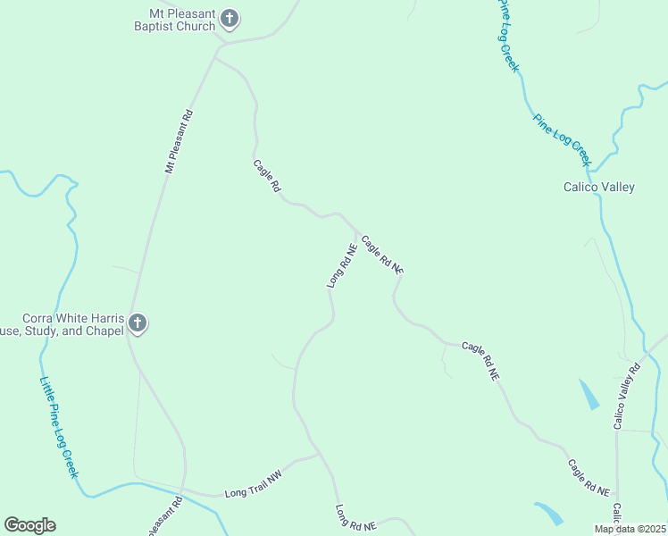 map of restaurants, bars, coffee shops, grocery stores, and more near 303 Long Road in Rydal