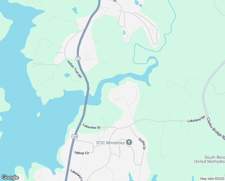 map of restaurants, bars, coffee shops, grocery stores, and more near 3652 Shady Oak Trail in Gainesville