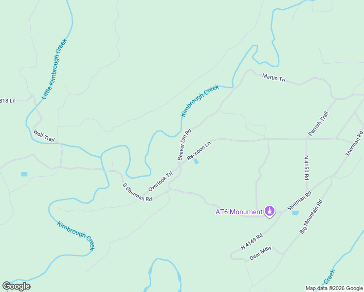 map of restaurants, bars, coffee shops, grocery stores, and more near Beaver Dam Road in Pushmataha County