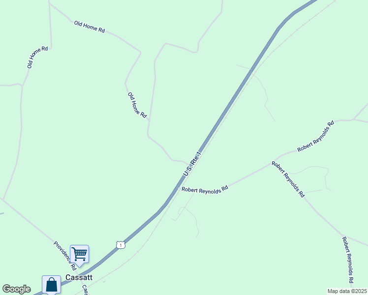 map of restaurants, bars, coffee shops, grocery stores, and more near 2754A U.S. 1 in Cassatt