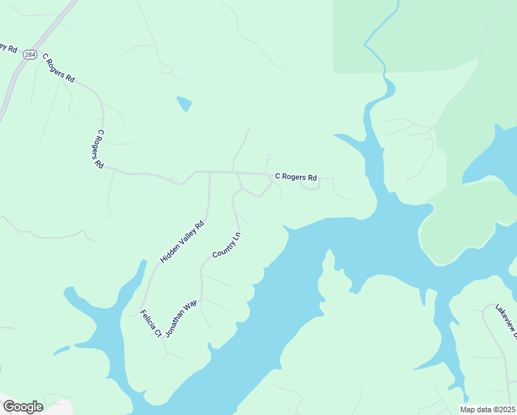map of restaurants, bars, coffee shops, grocery stores, and more near 3264 Country View Circle in Gainesville