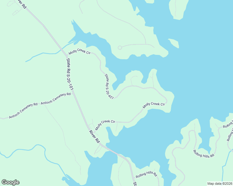 map of restaurants, bars, coffee shops, grocery stores, and more near 659 State Road S-20-457 in Ridgeway