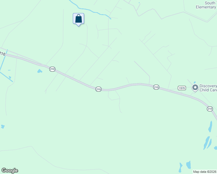 map of restaurants, bars, coffee shops, grocery stores, and more near 1404 North Carolina 210 in Hampstead