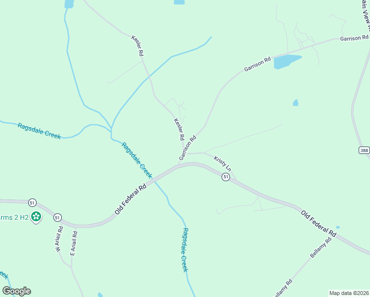 map of restaurants, bars, coffee shops, grocery stores, and more near Kesler Road in Carnesville
