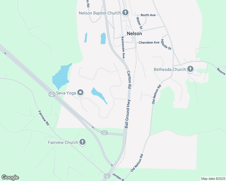 map of restaurants, bars, coffee shops, grocery stores, and more near 1011 Laurel Lake Drive in Ball Ground