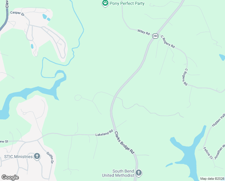 map of restaurants, bars, coffee shops, grocery stores, and more near 3672 Old Ivy Lane in Gainesville
