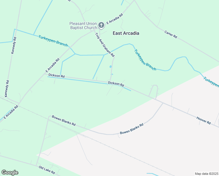 map of restaurants, bars, coffee shops, grocery stores, and more near T D Ln in East Arcadia
