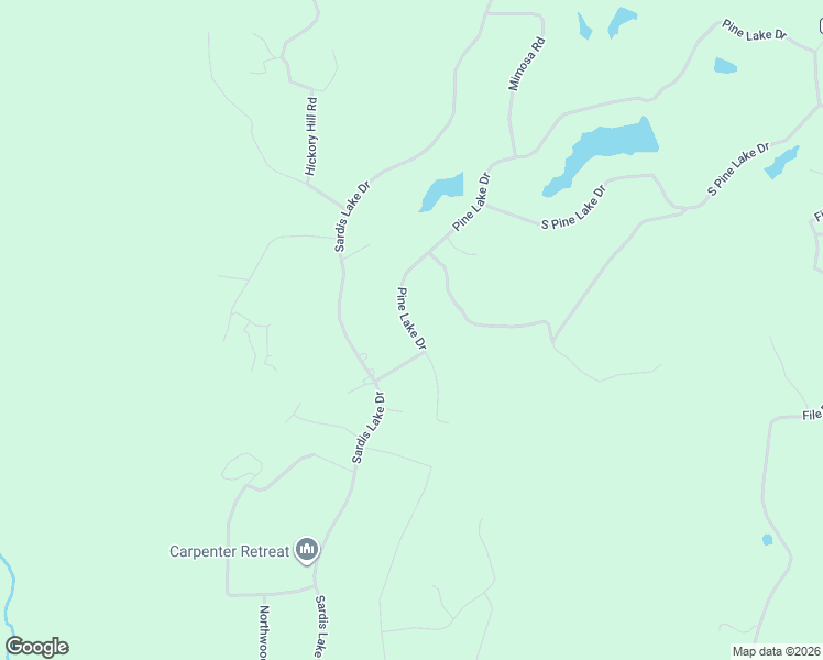 map of restaurants, bars, coffee shops, grocery stores, and more near 140-430 Pine Lake Drive in Batesville