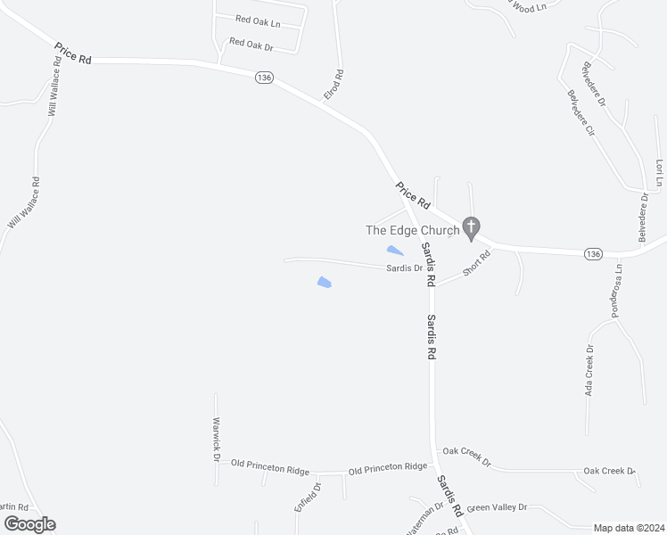 map of restaurants, bars, coffee shops, grocery stores, and more near 4457 Sardis Drive in Gainesville