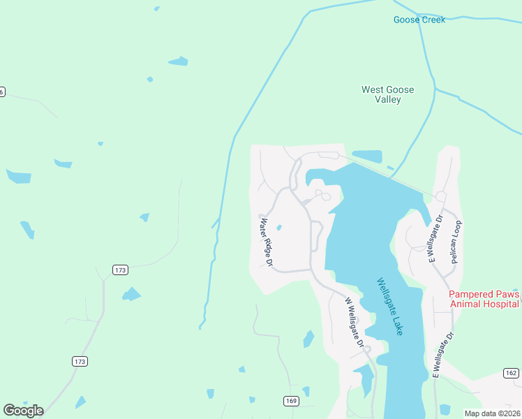 map of restaurants, bars, coffee shops, grocery stores, and more near Woodview Drive in Oxford