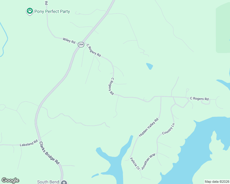 map of restaurants, bars, coffee shops, grocery stores, and more near 3947 C Rogers Rd in Gainesville