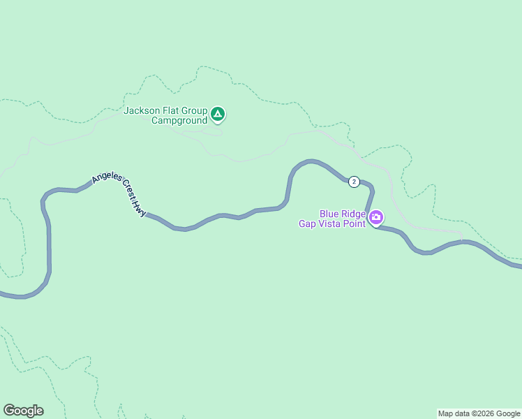 map of restaurants, bars, coffee shops, grocery stores, and more near Angeles Crest Highway in Llano
