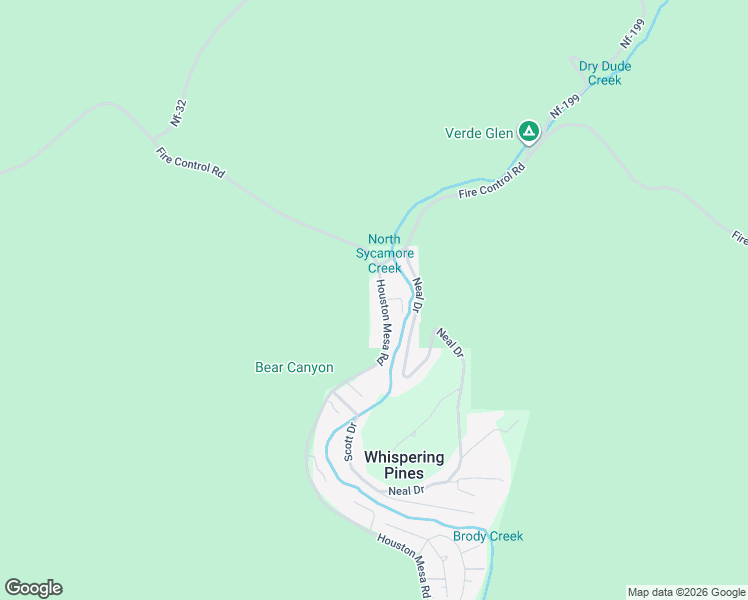 map of restaurants, bars, coffee shops, grocery stores, and more near 11158 Houston Mesa Road in Payson