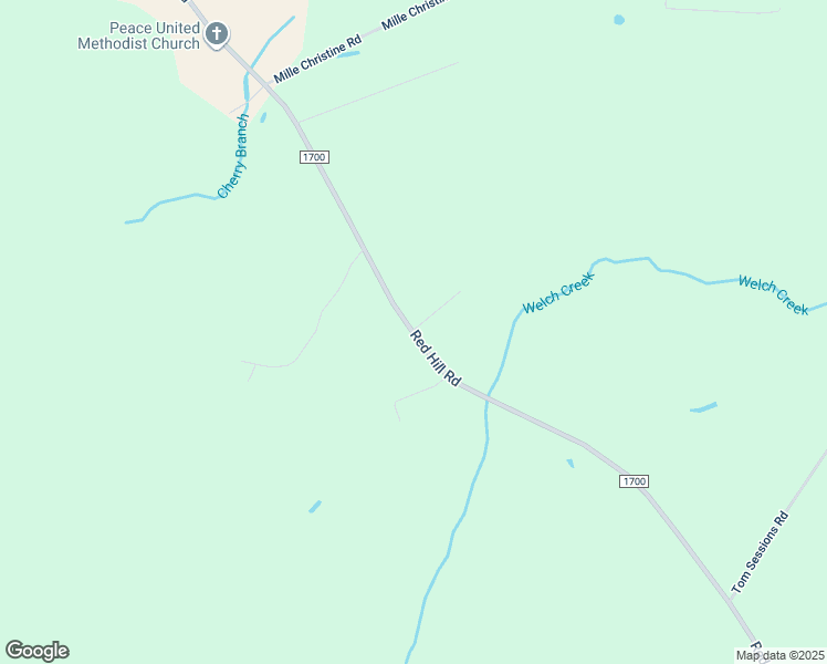 map of restaurants, bars, coffee shops, grocery stores, and more near 156 Lanier Lane in Whiteville