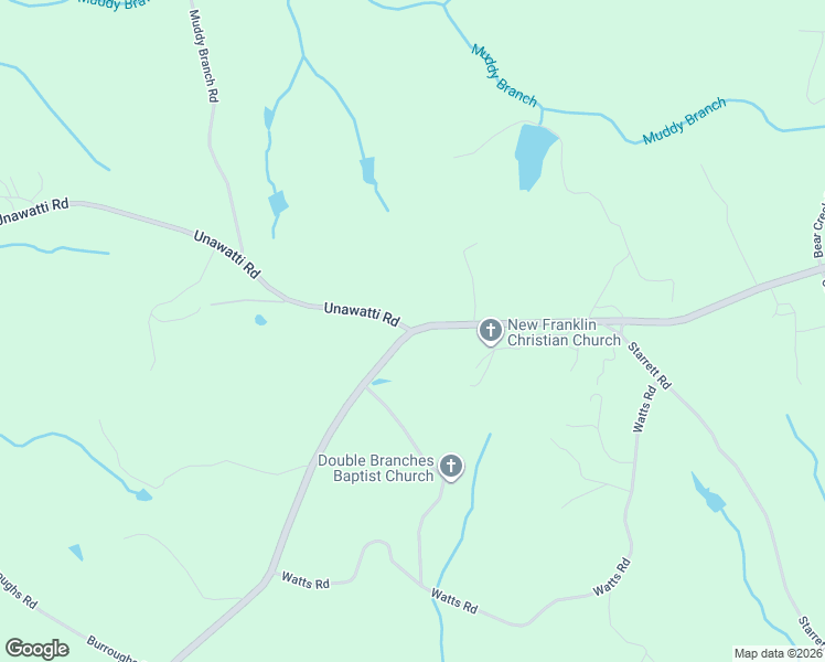 map of restaurants, bars, coffee shops, grocery stores, and more near 4006-4490 New Franklin Church Road in Canon